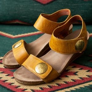 Taos Carousel 2 Leather Wedge Sandal